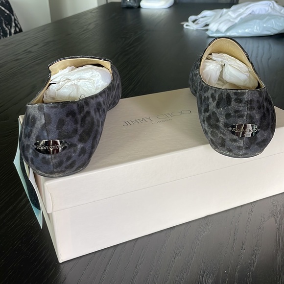 Jimmy Choo, women’s loafers, leopard print - Picture 2 of 5